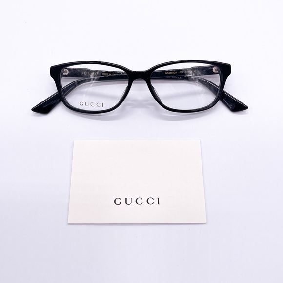 NEW GUCCI GG0493OA 001 BLACK WOMEN’S EYEGLASSES - Picture 5 of 7